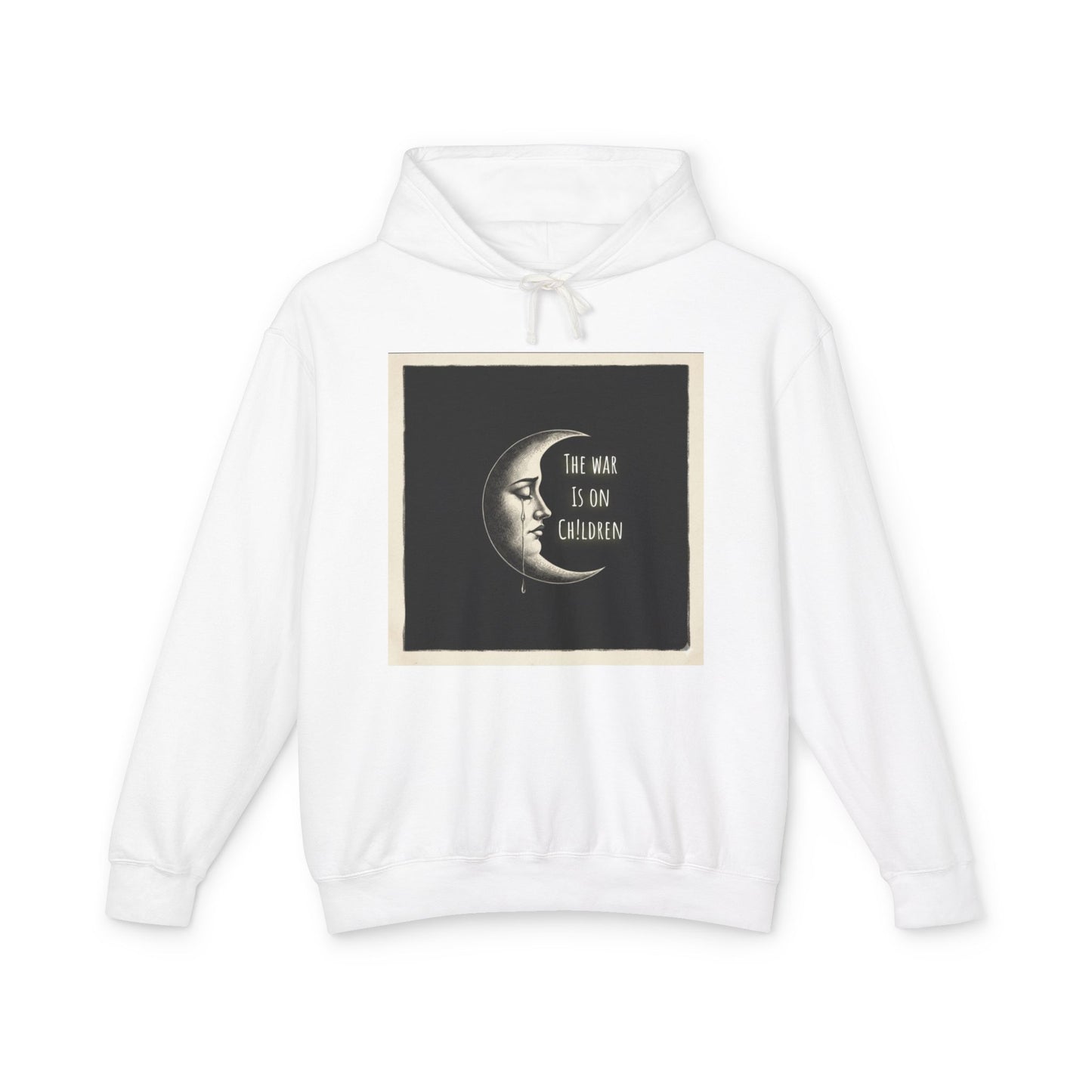 Waxing Moon - SOC Lightweight Hooded Sweatshirt (no kangaroo pocket)