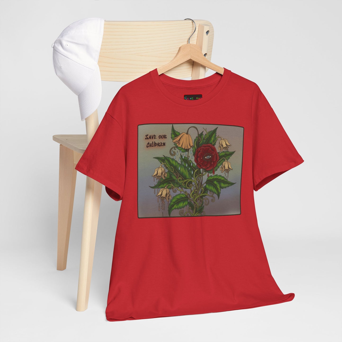 Faithful Flowers IV SOC Heavy Cotton Tee