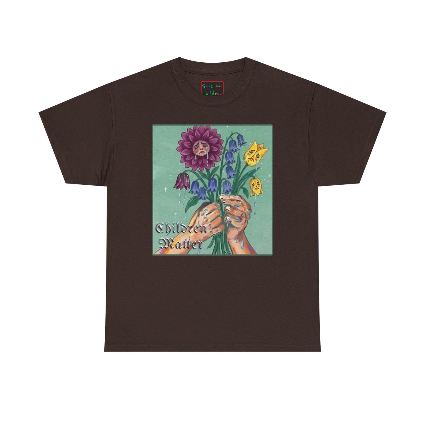 Faithful Flowers V SOC Heavy Cotton Tee