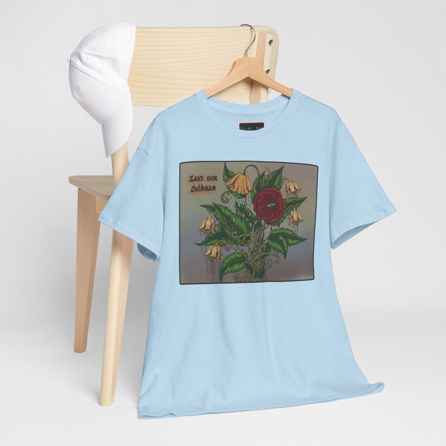 Faithful Flowers IV SOC Heavy Cotton Tee