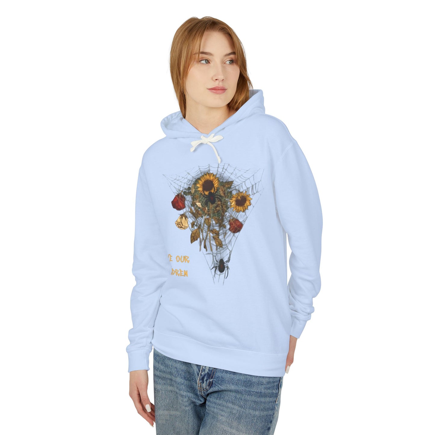 Gossamer Dreams | Lightweight Hooded Sweatshirt (no kangaroo pocket)