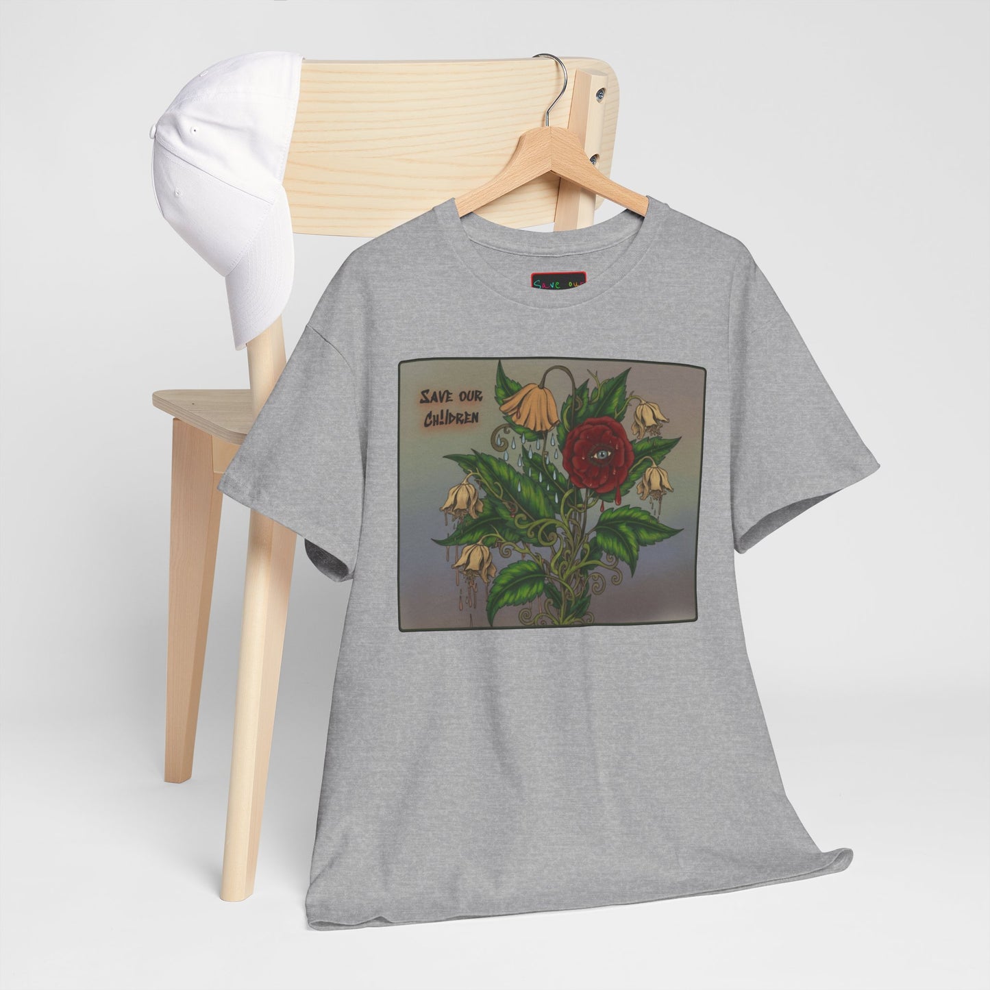 Faithful Flowers IV SOC Heavy Cotton Tee