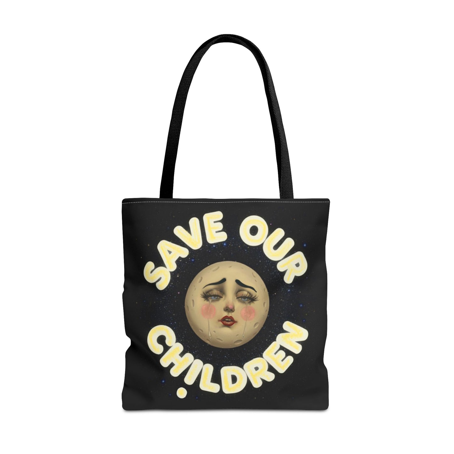 Madam Moon Canvas Tote Bag