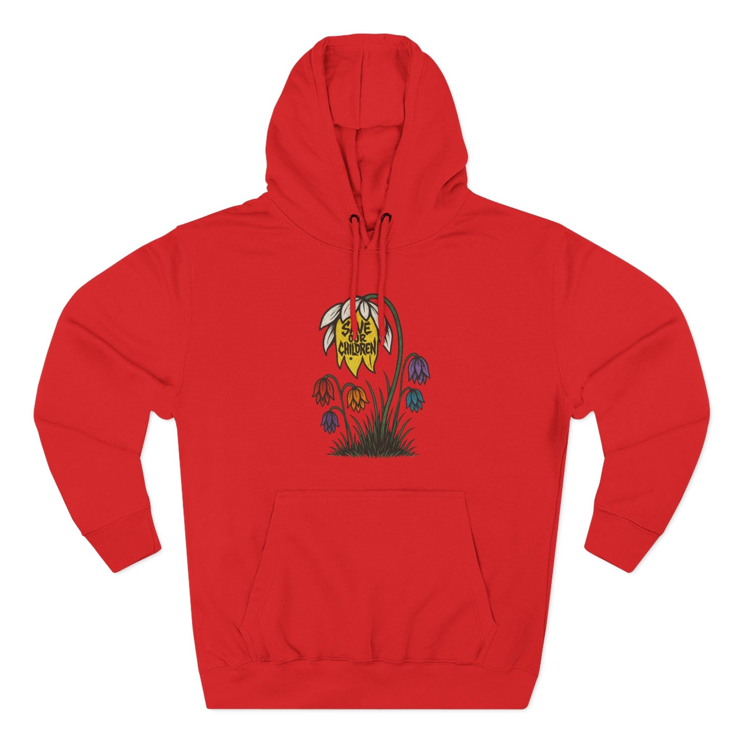 SOC Floral Fleece Hoodie