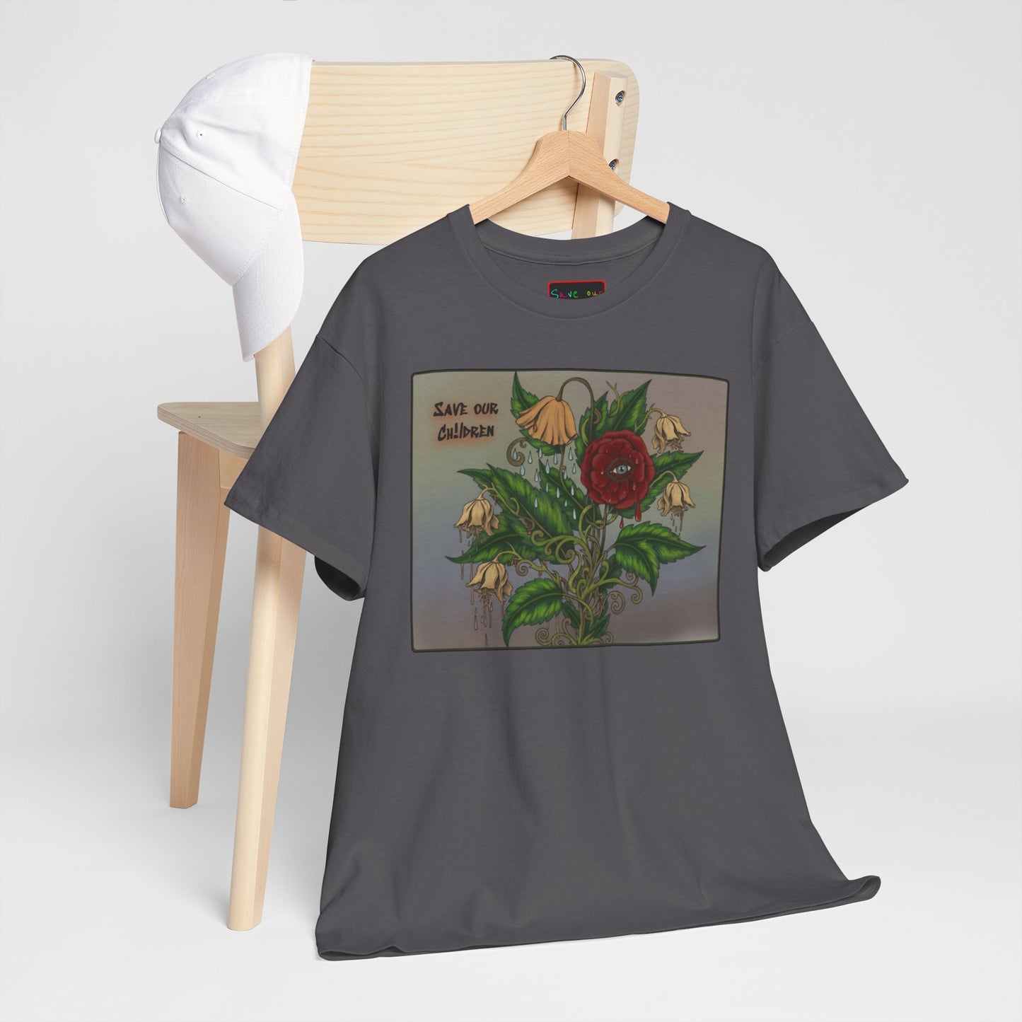 Faithful Flowers IV SOC Heavy Cotton Tee