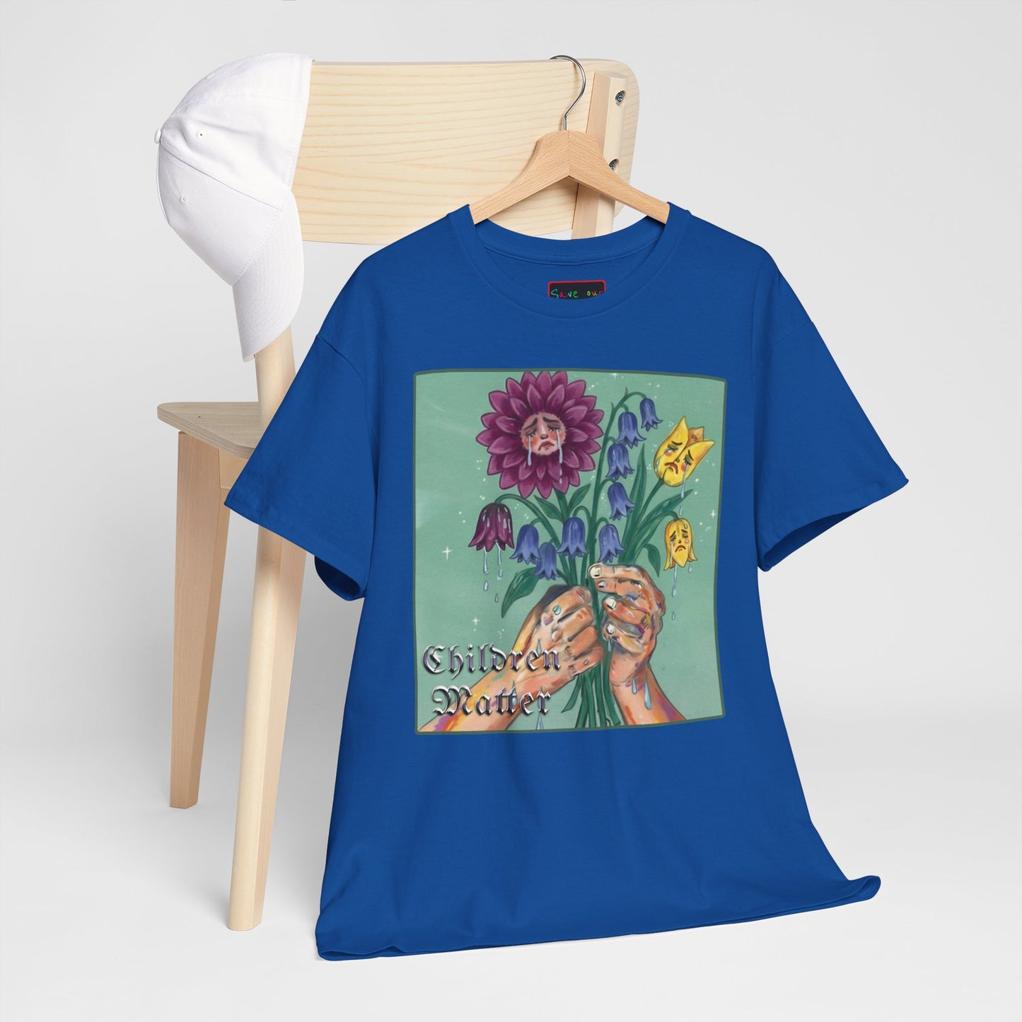 Faithful Flowers V SOC Heavy Cotton Tee