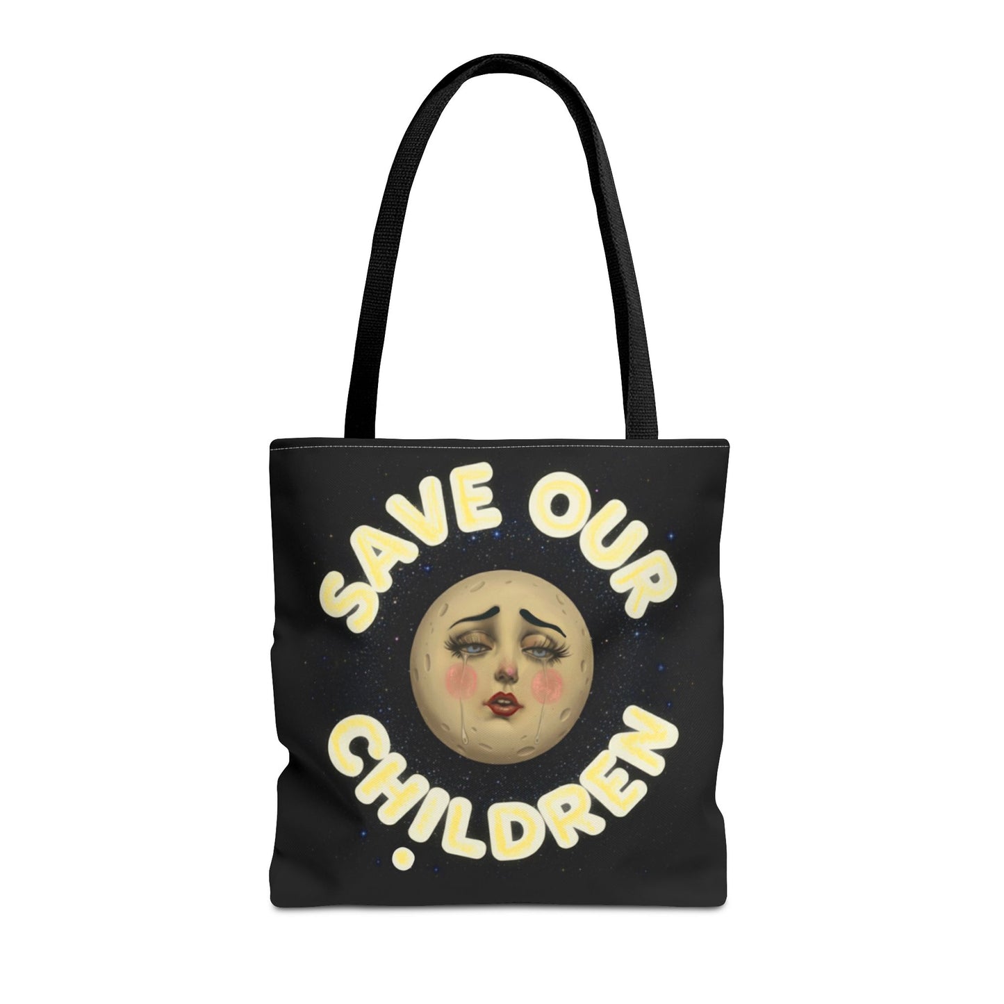 Madam Moon Canvas Tote Bag