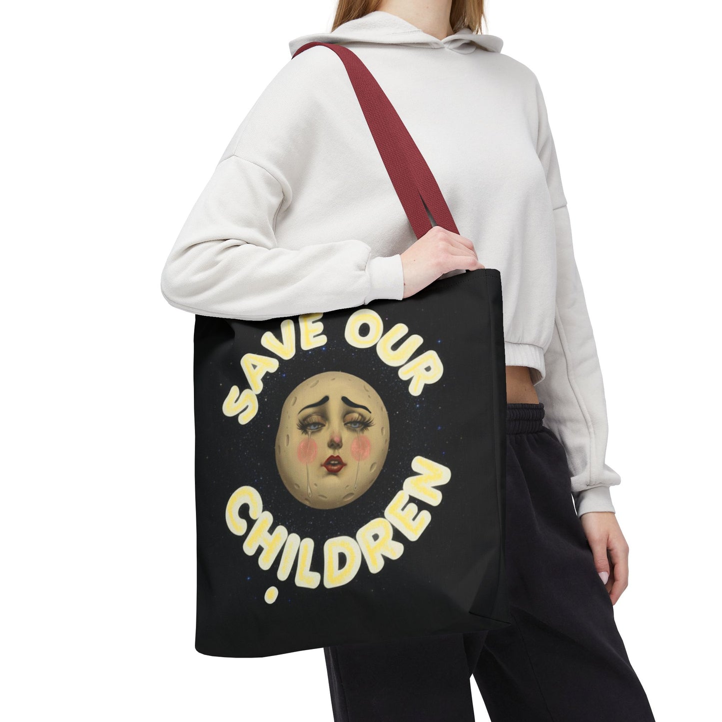 Madam Moon Canvas Tote Bag