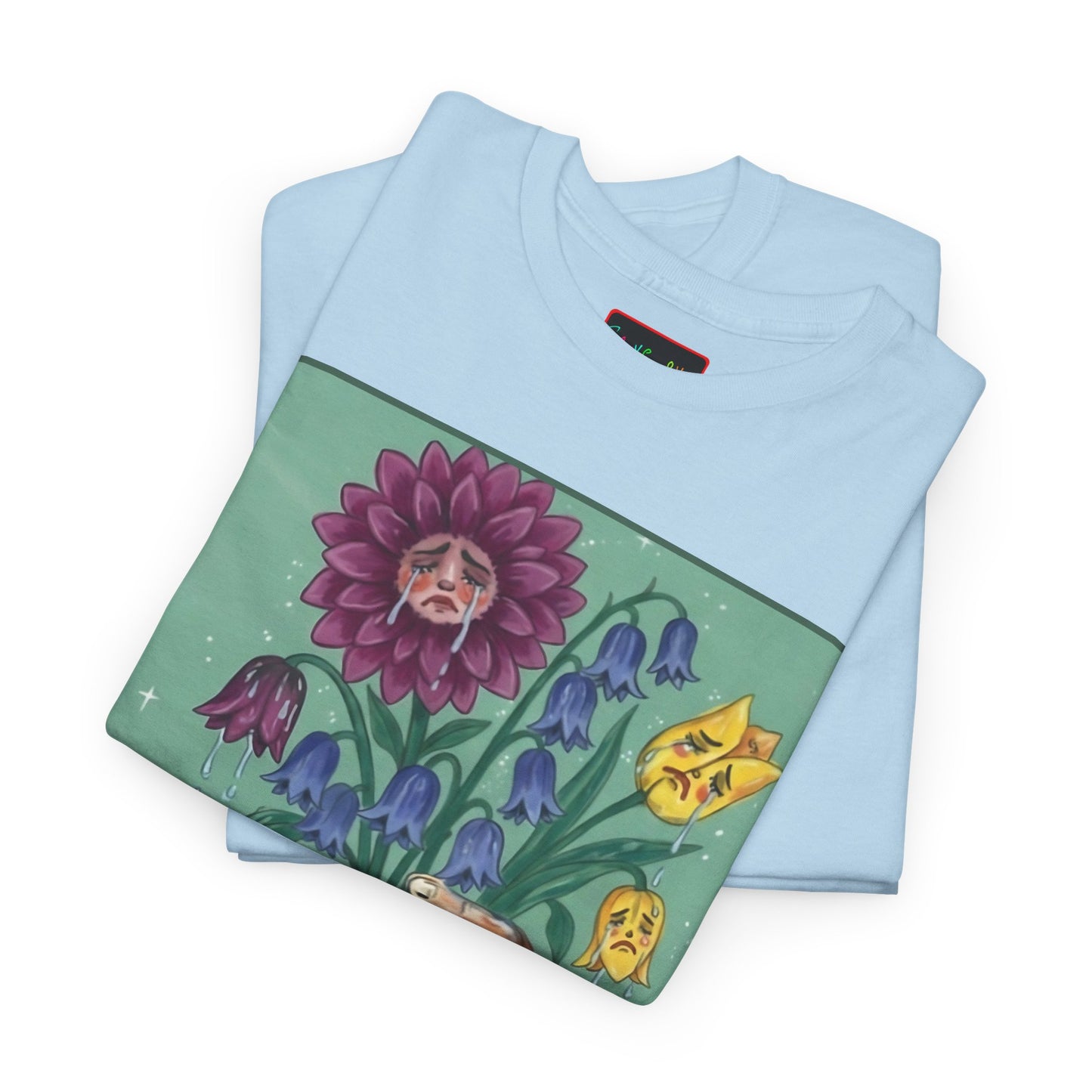 Faithful Flowers V SOC Heavy Cotton Tee