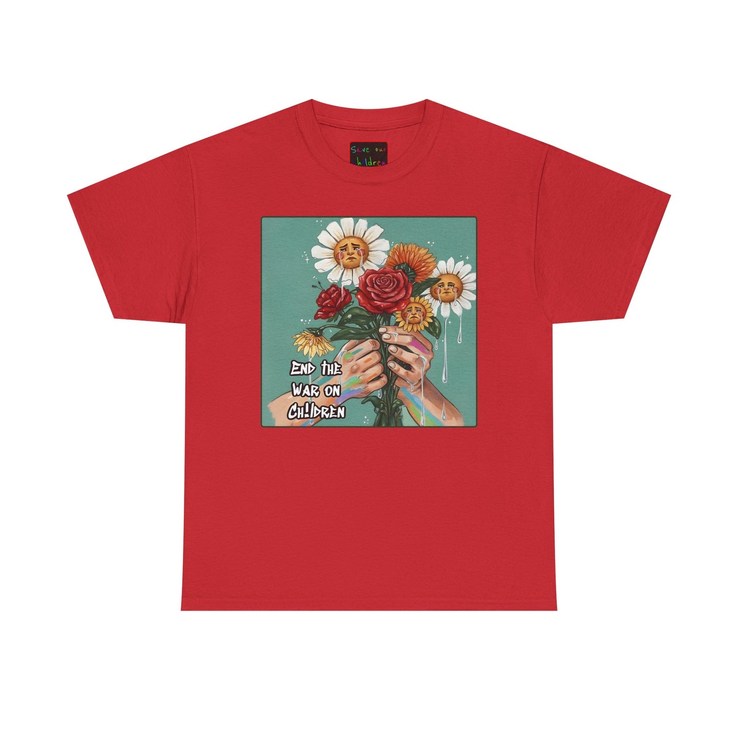 Faithful Flowers SOC Heavy Cotton Tee