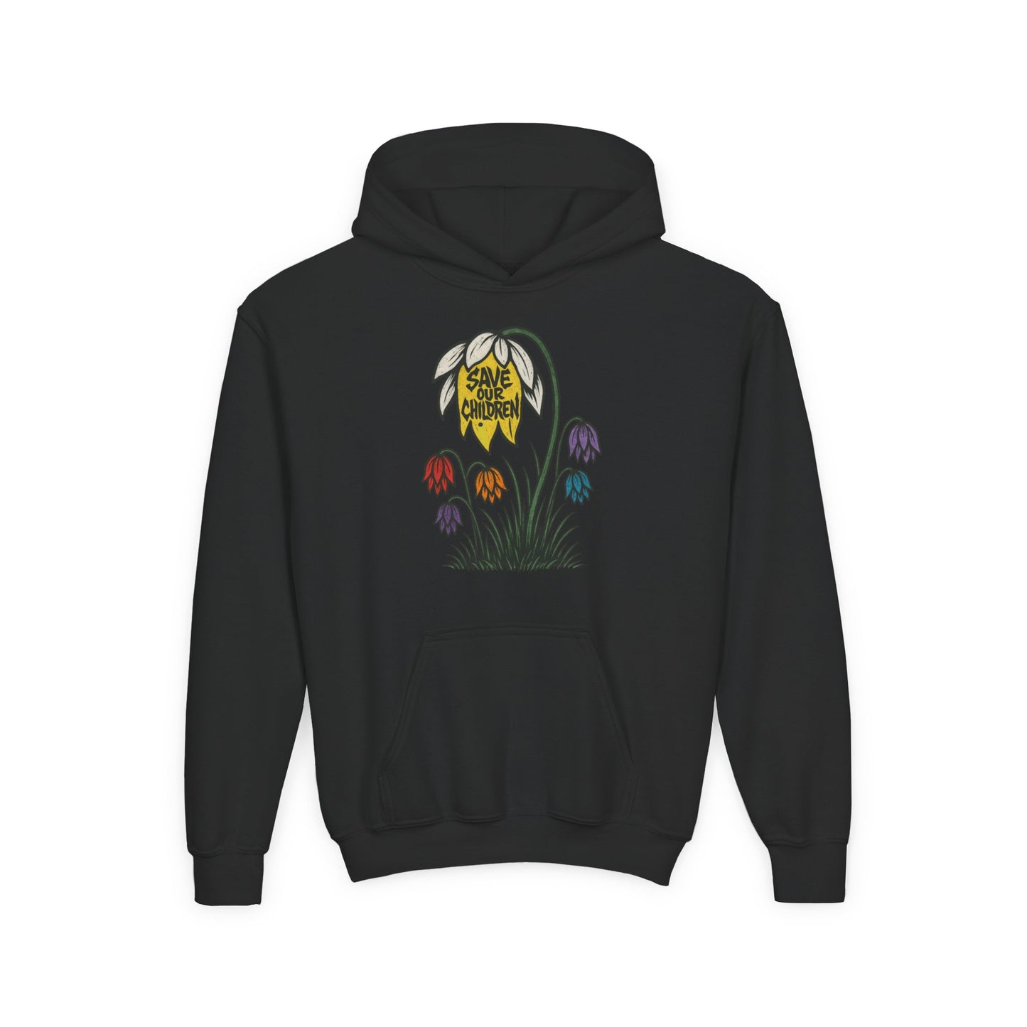 "Save Our Ch!ldren" Eco-Friendly Hoodie for Kids