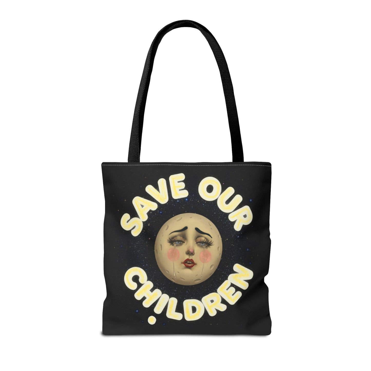Madam Moon Canvas Tote Bag