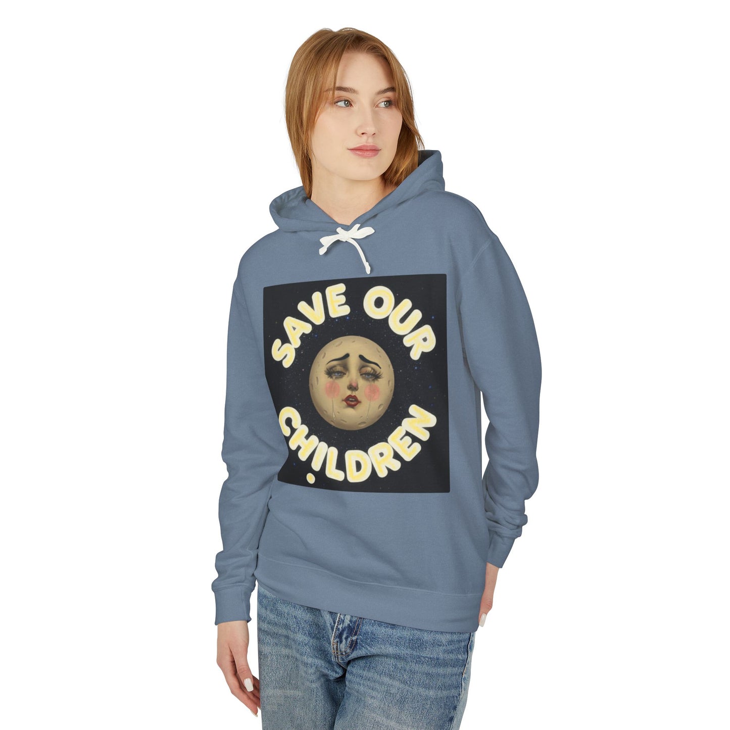 Madam Moon - SOC Lightweight Hooded Sweatshirt (no kangaroo pocket)