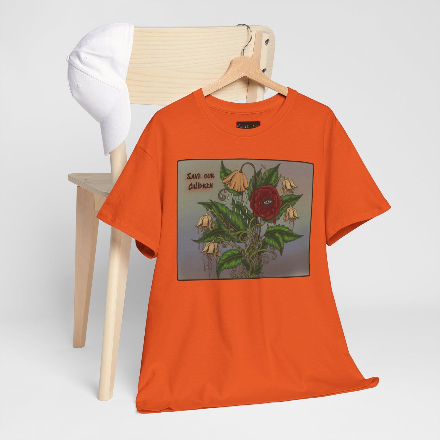 Faithful Flowers IV SOC Heavy Cotton Tee