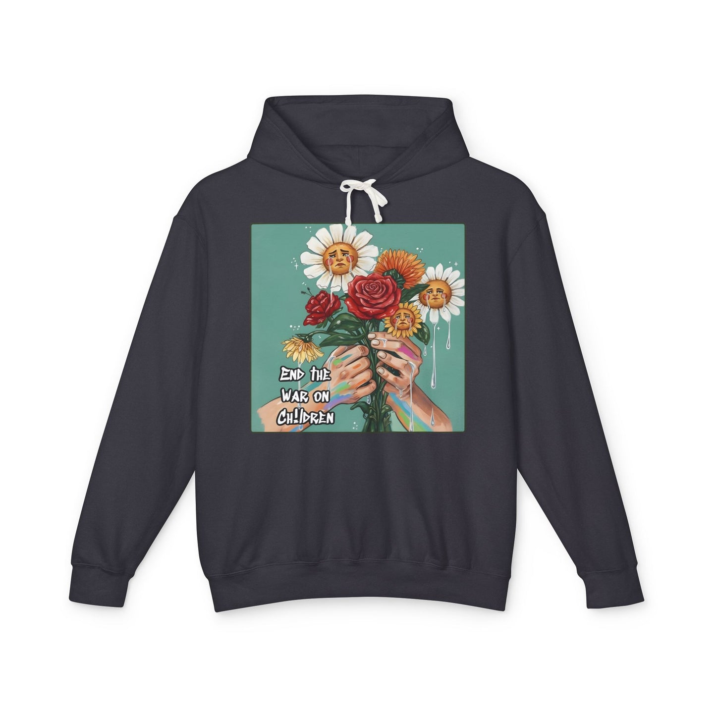 Faithful Flowers - SOC Lightweight Hooded Sweatshirt (no kangaroo pocket)