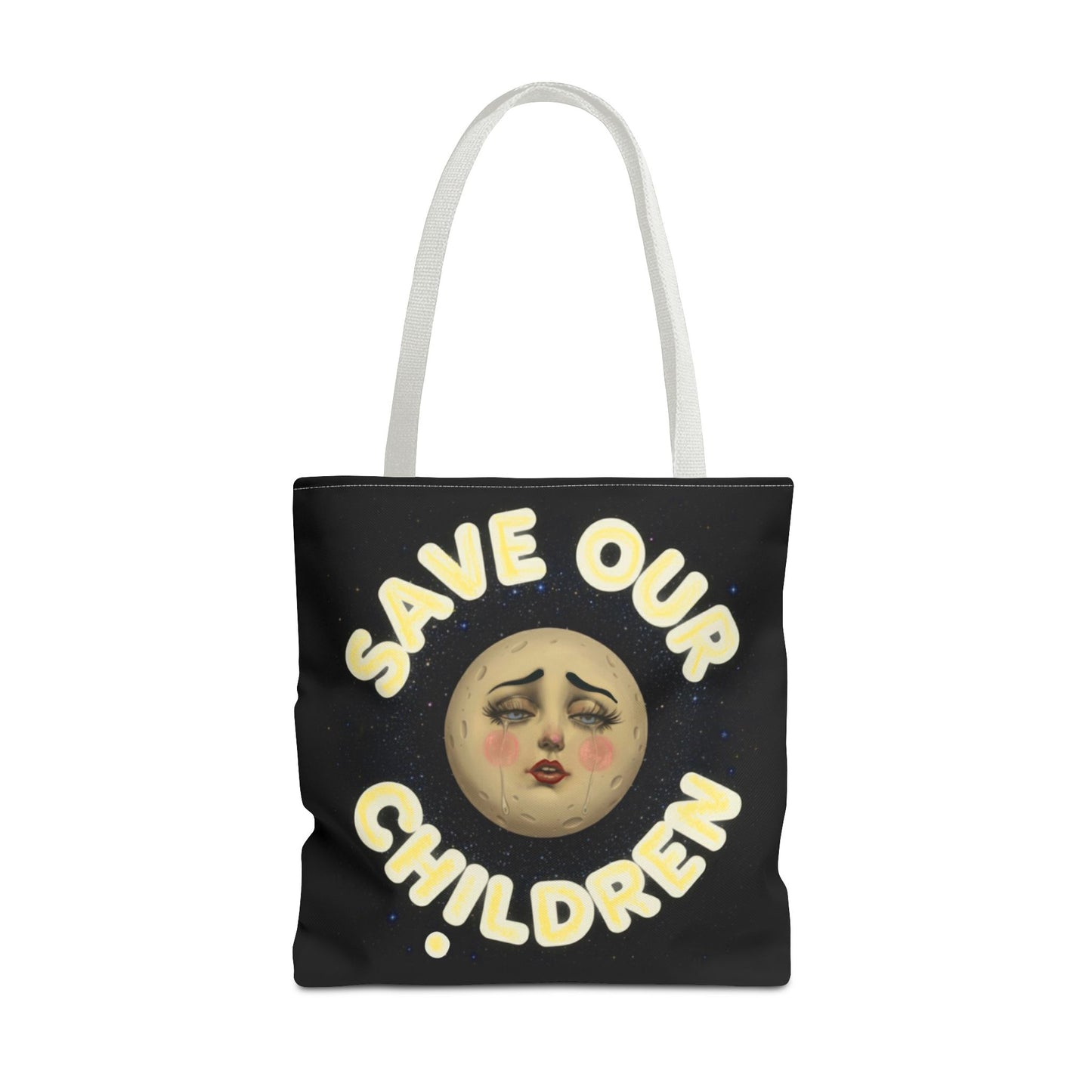Madam Moon Canvas Tote Bag