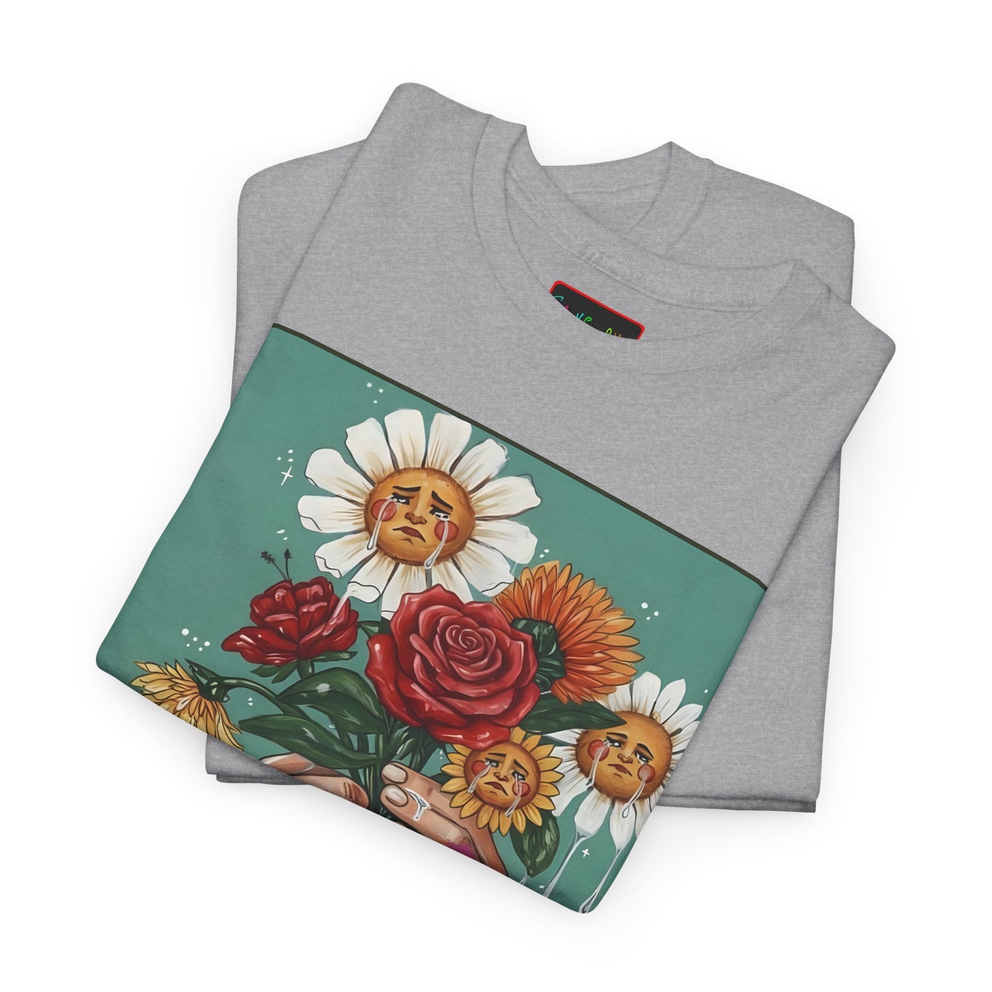 Faithful Flowers SOC Heavy Cotton Tee