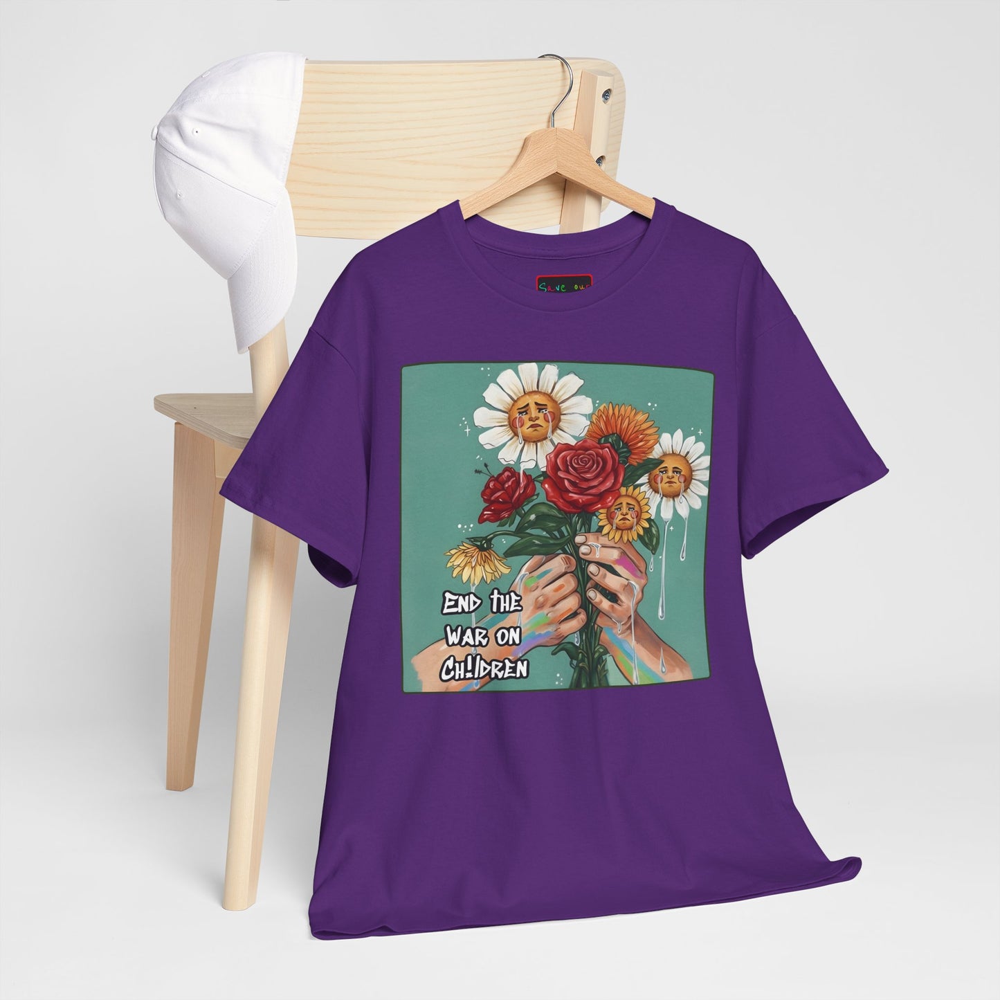 Faithful Flowers SOC Heavy Cotton Tee