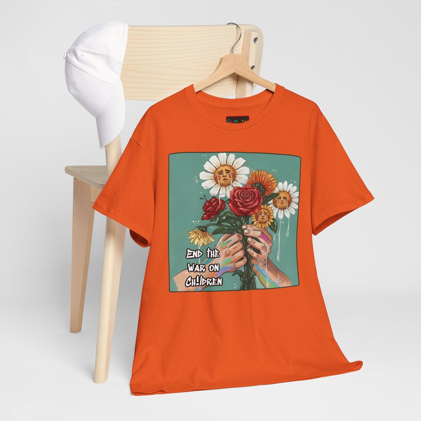Faithful Flowers SOC Heavy Cotton Tee