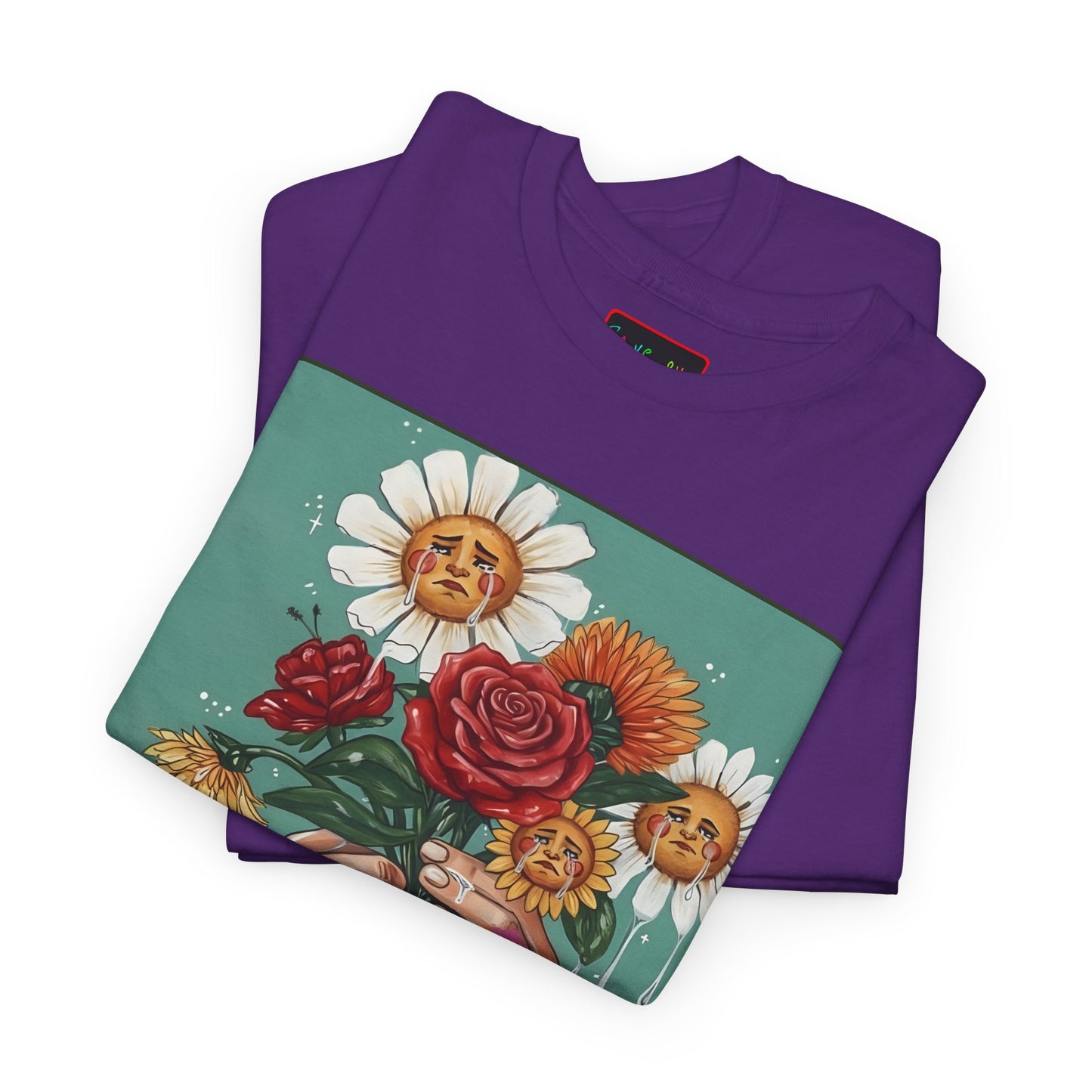 Faithful Flowers SOC Heavy Cotton Tee