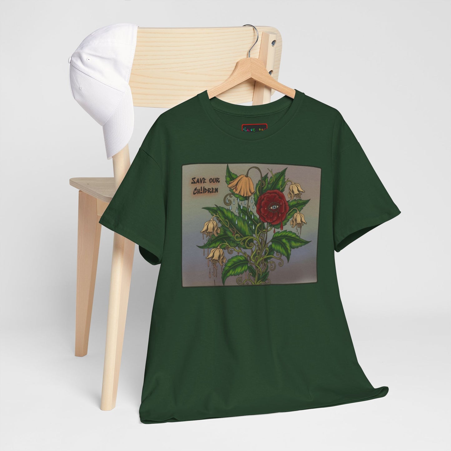 Faithful Flowers IV SOC Heavy Cotton Tee