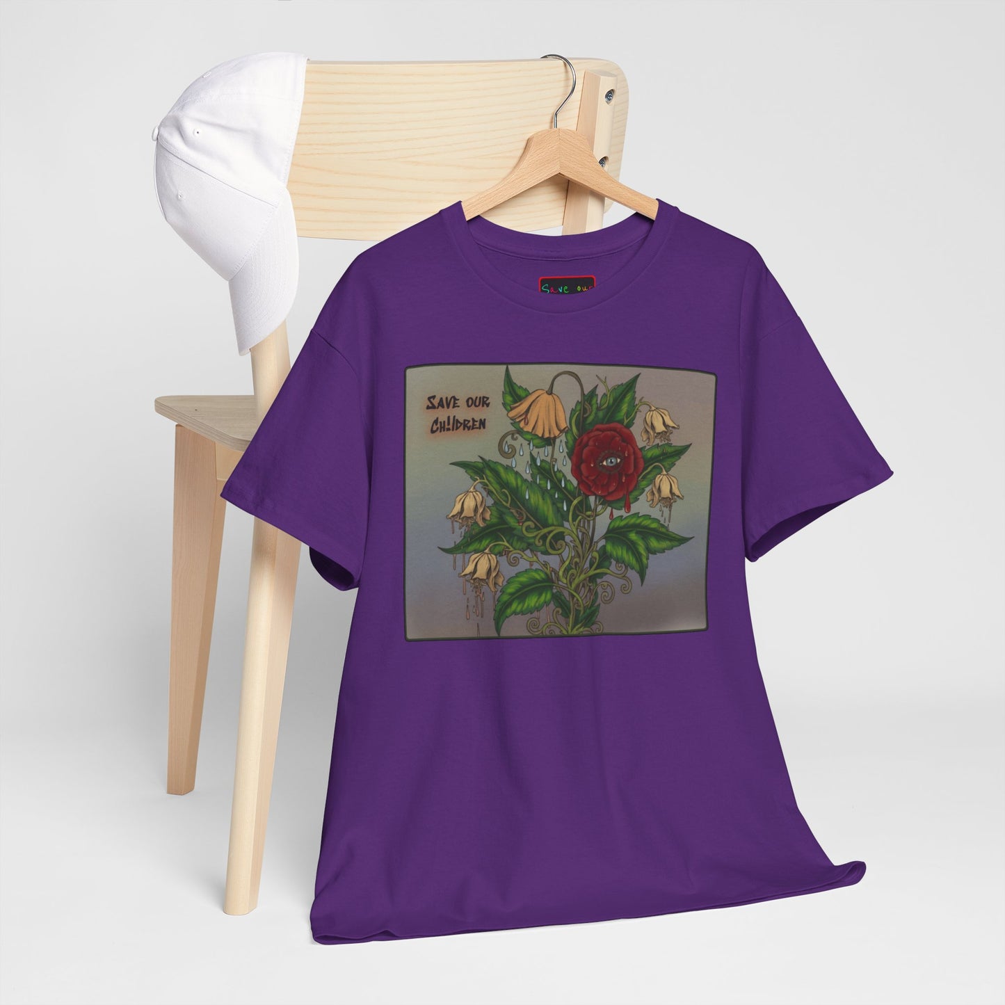 Faithful Flowers IV SOC Heavy Cotton Tee