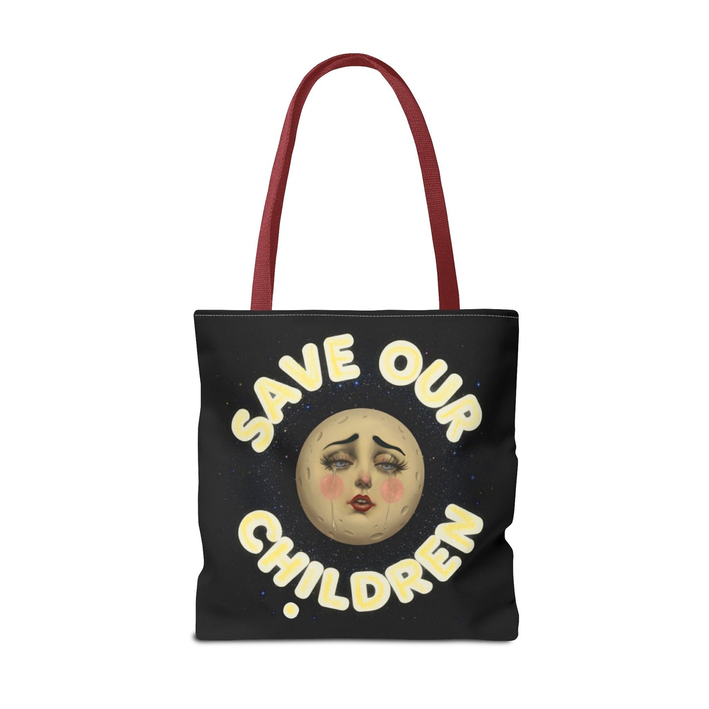 Madam Moon Canvas Tote Bag
