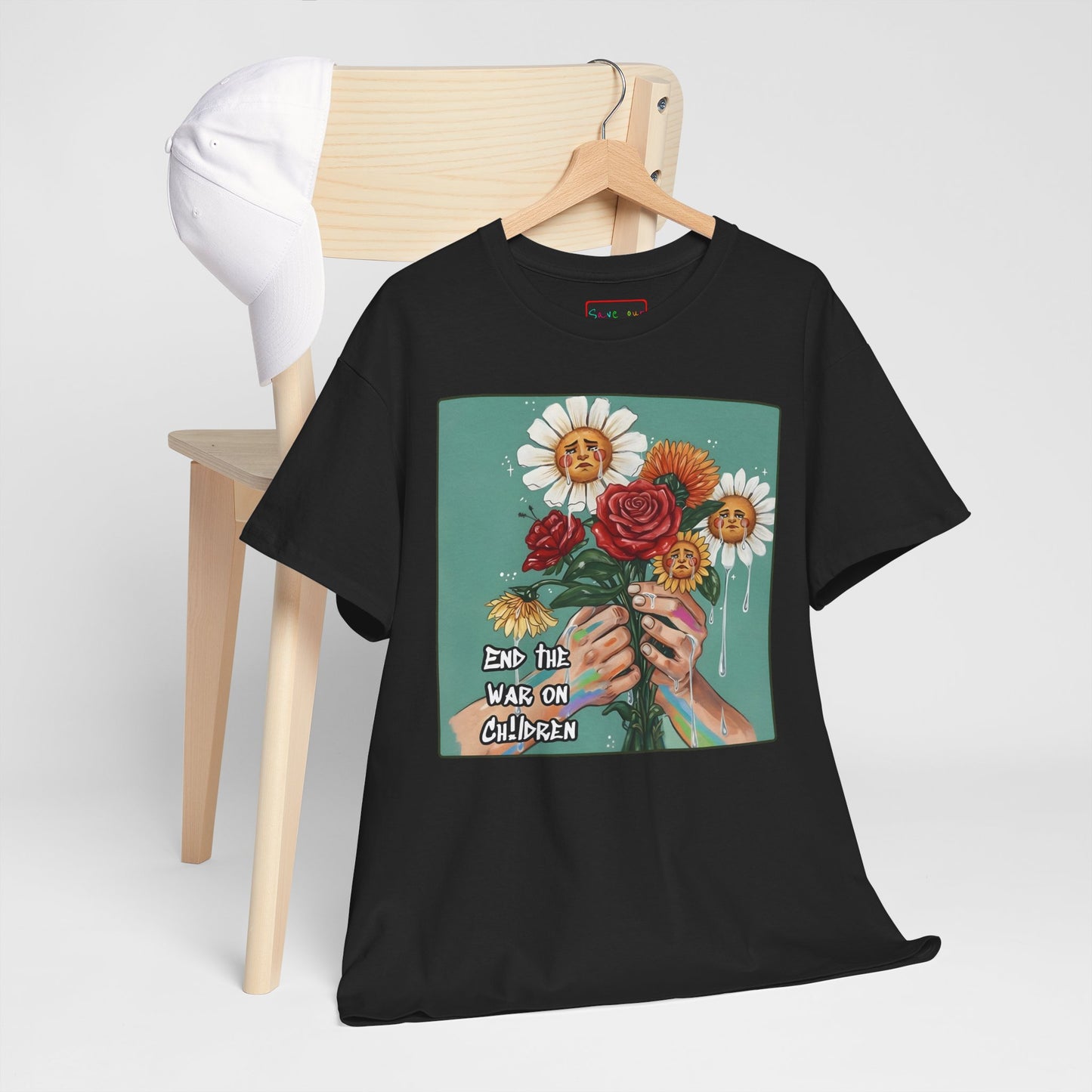 Faithful Flowers SOC Heavy Cotton Tee