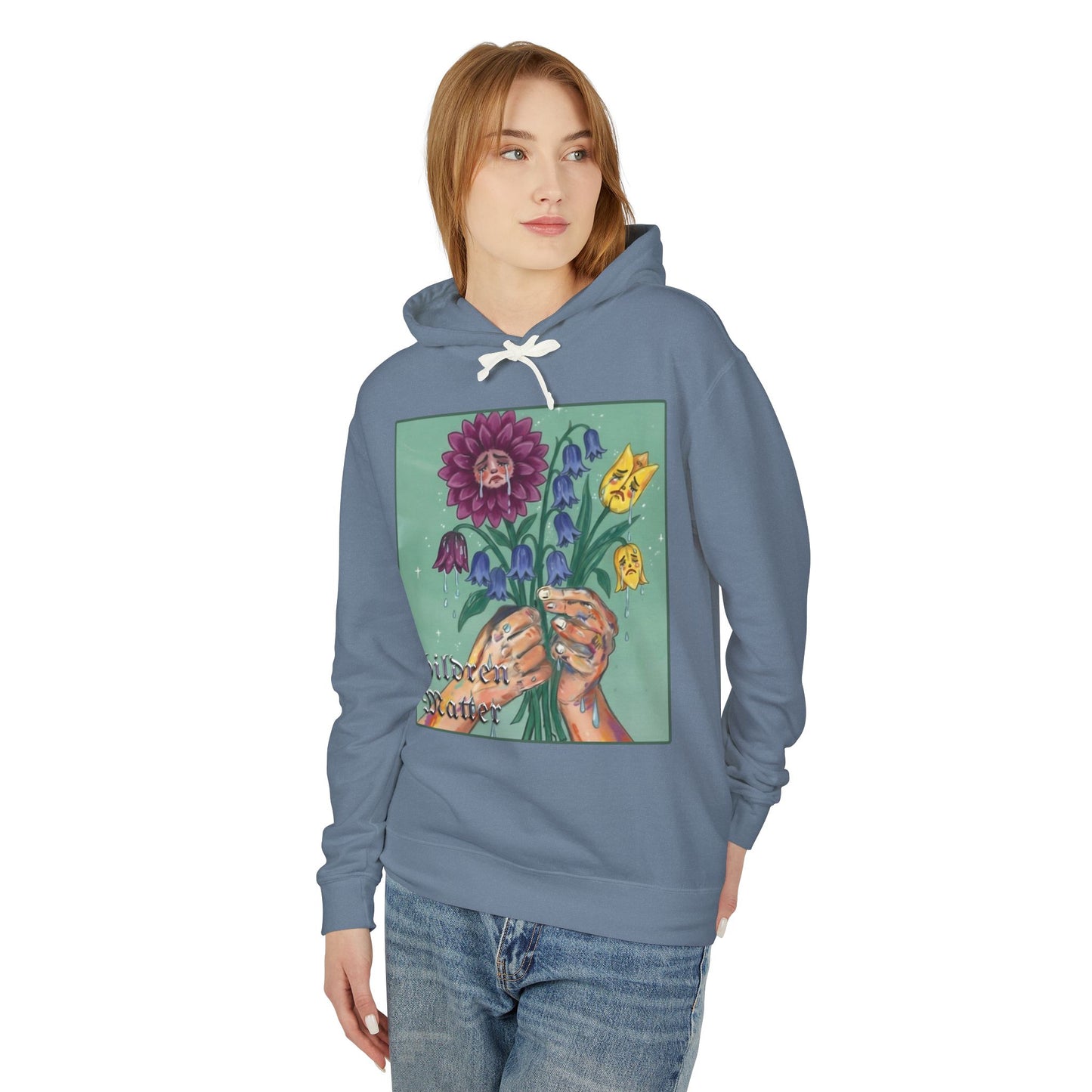 THE Bouquet - SOC Lightweight Hooded Sweatshirt (no kangaroo pocket)
