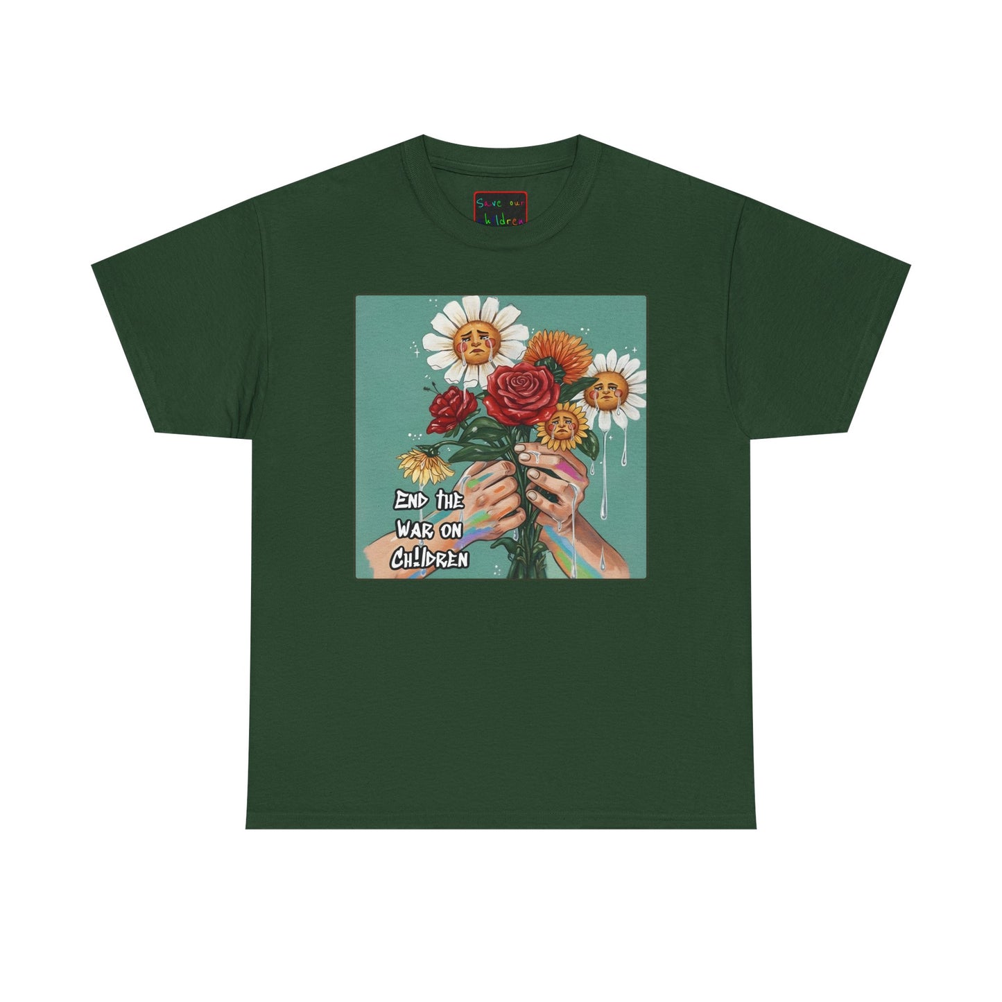 Faithful Flowers SOC Heavy Cotton Tee