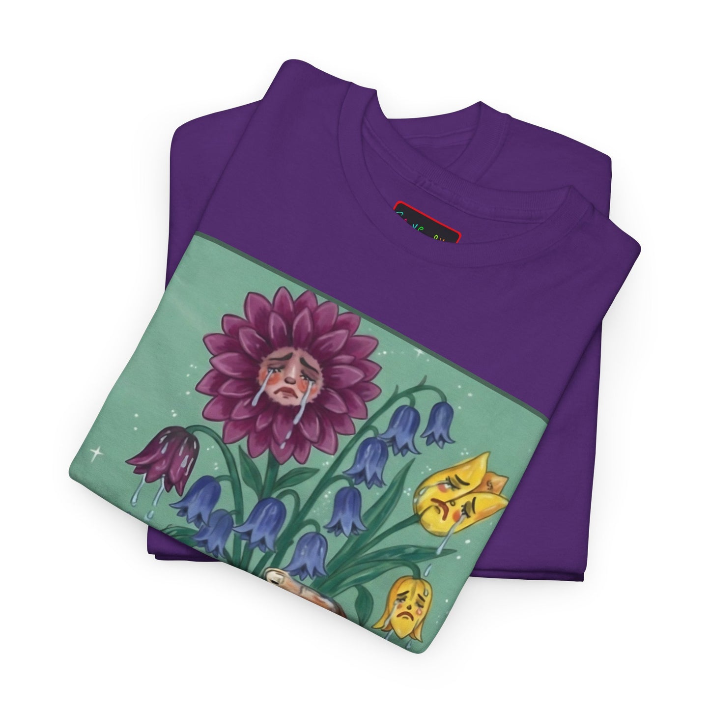 Faithful Flowers V SOC Heavy Cotton Tee