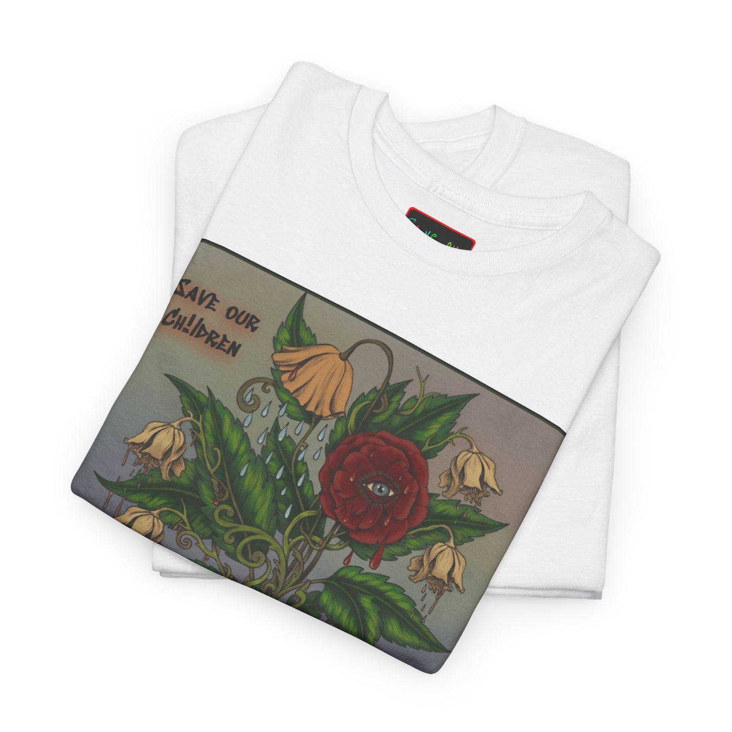 Faithful Flowers IV SOC Heavy Cotton Tee