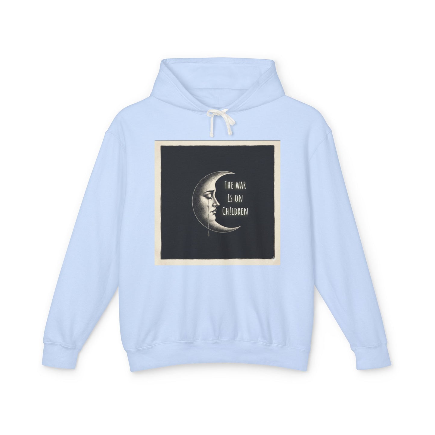 Waxing Moon - SOC Lightweight Hooded Sweatshirt (no kangaroo pocket)