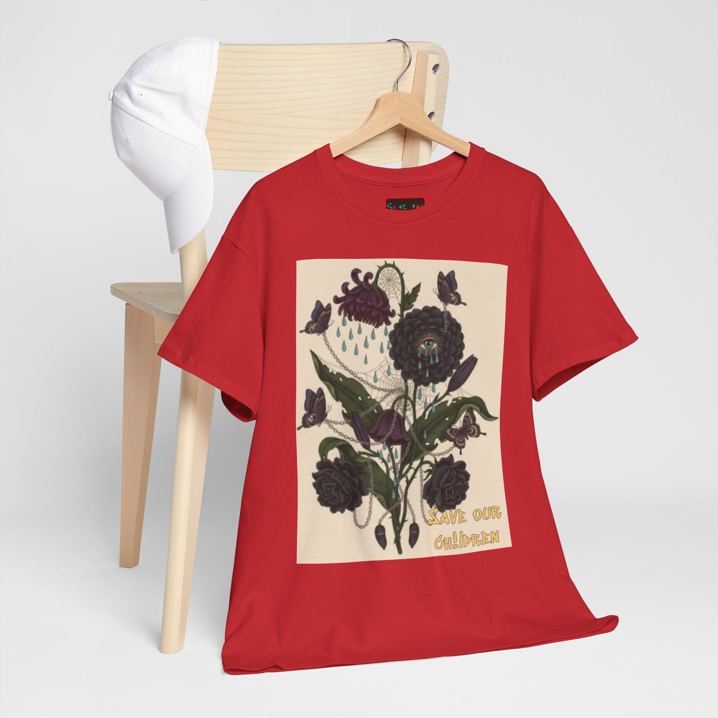 Faithful Flowers III SOC Heavy Cotton Tee