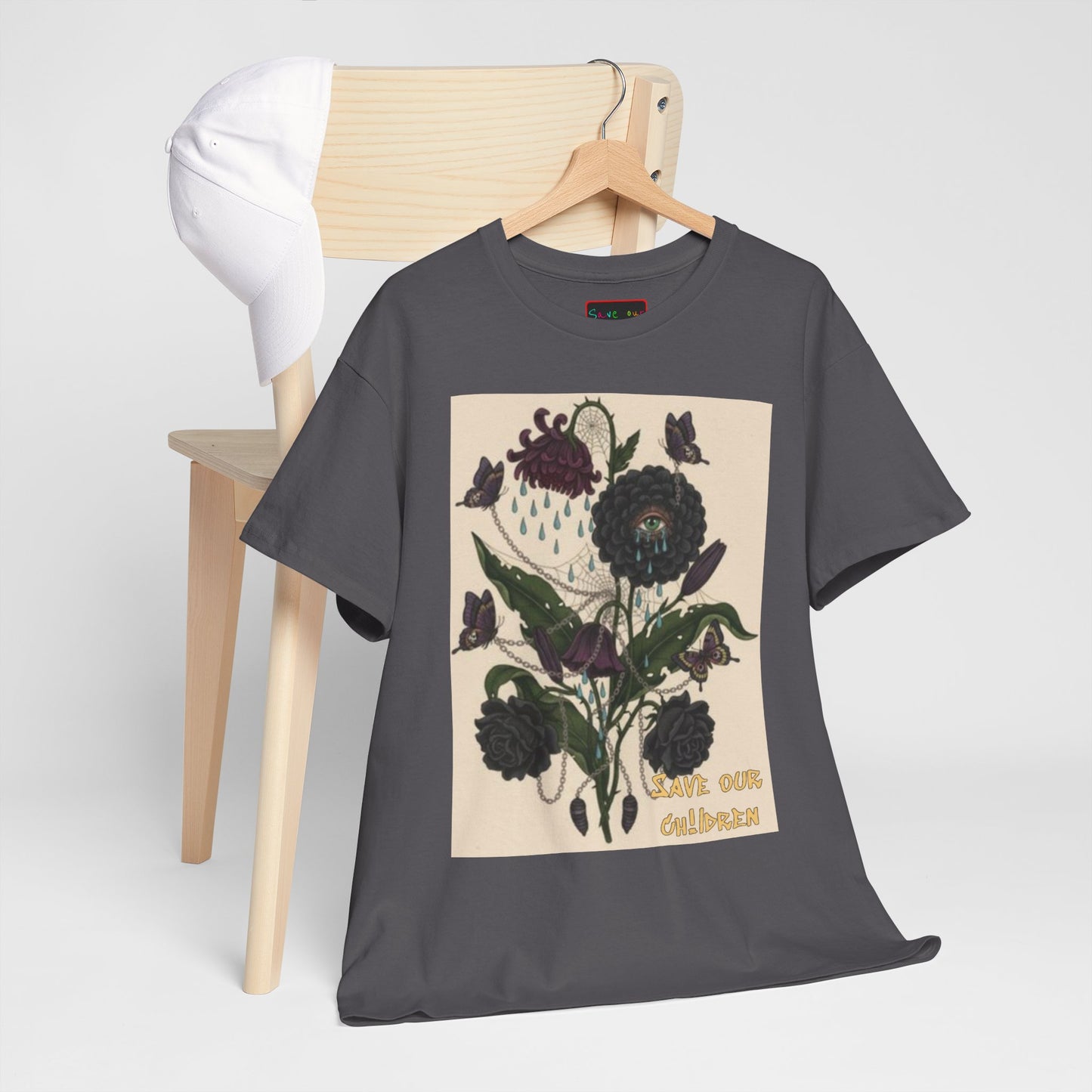 Faithful Flowers III SOC Heavy Cotton Tee