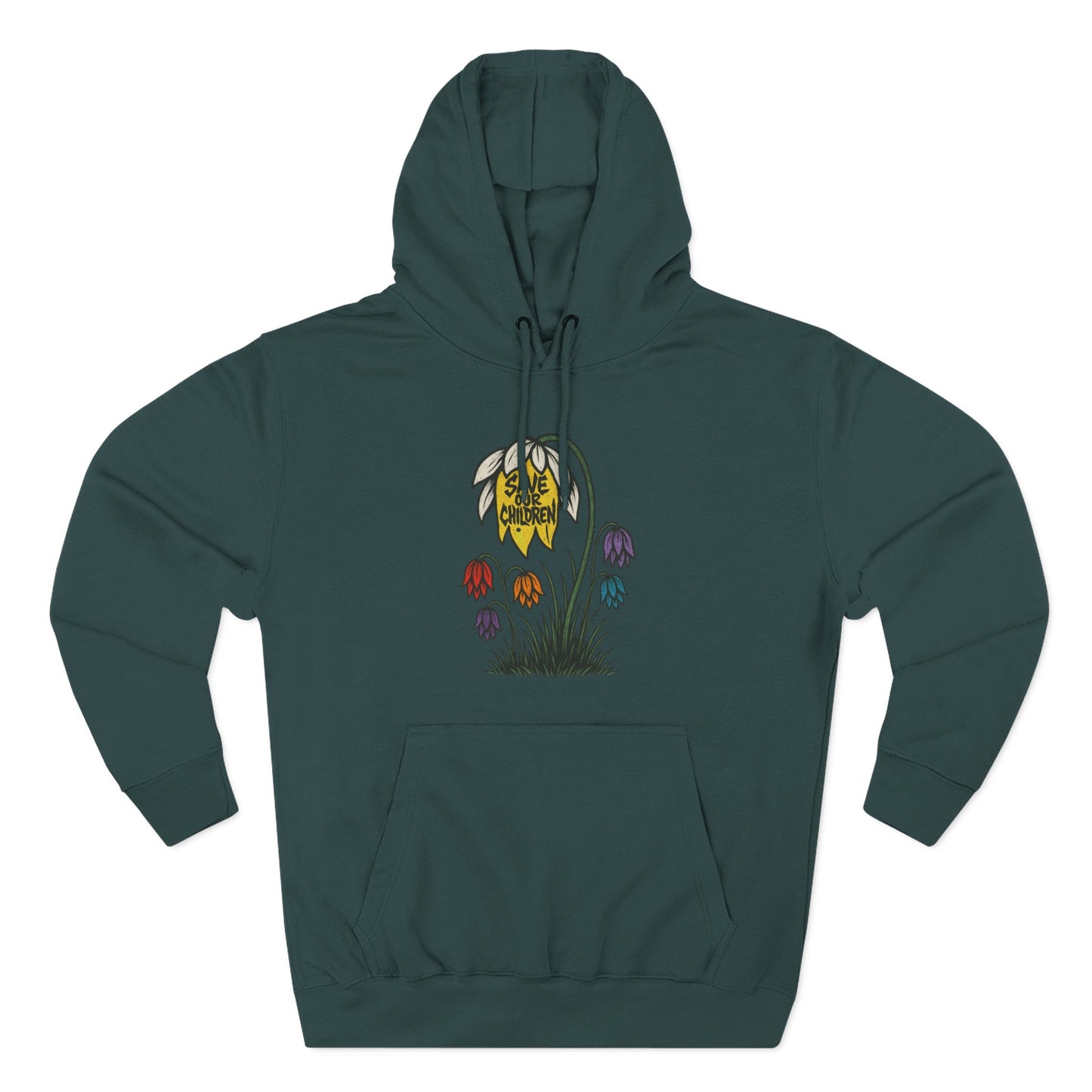 SOC Floral Fleece Hoodie