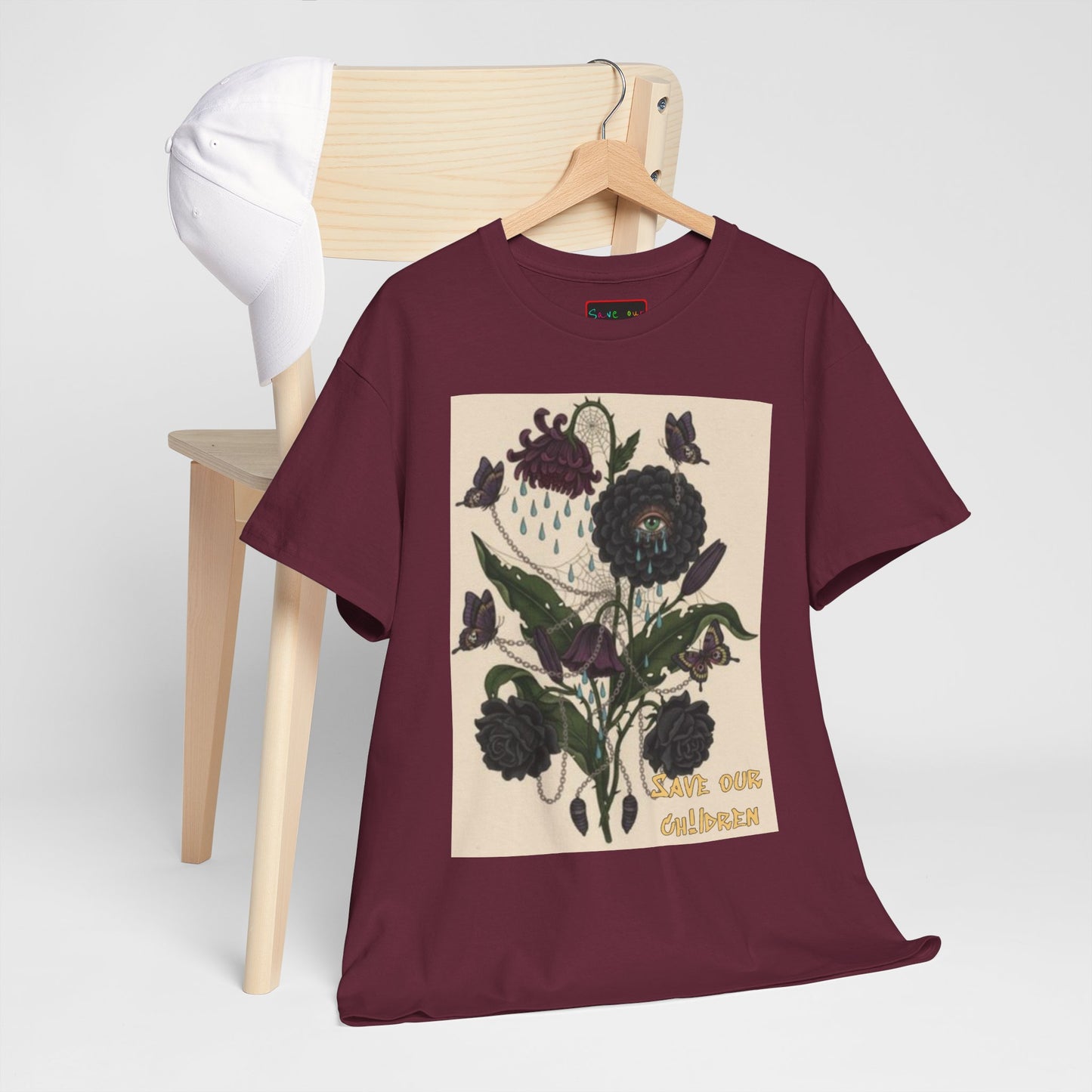 Faithful Flowers III SOC Heavy Cotton Tee