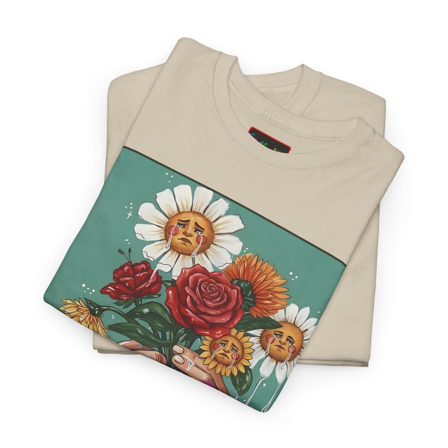 Faithful Flowers SOC Heavy Cotton Tee