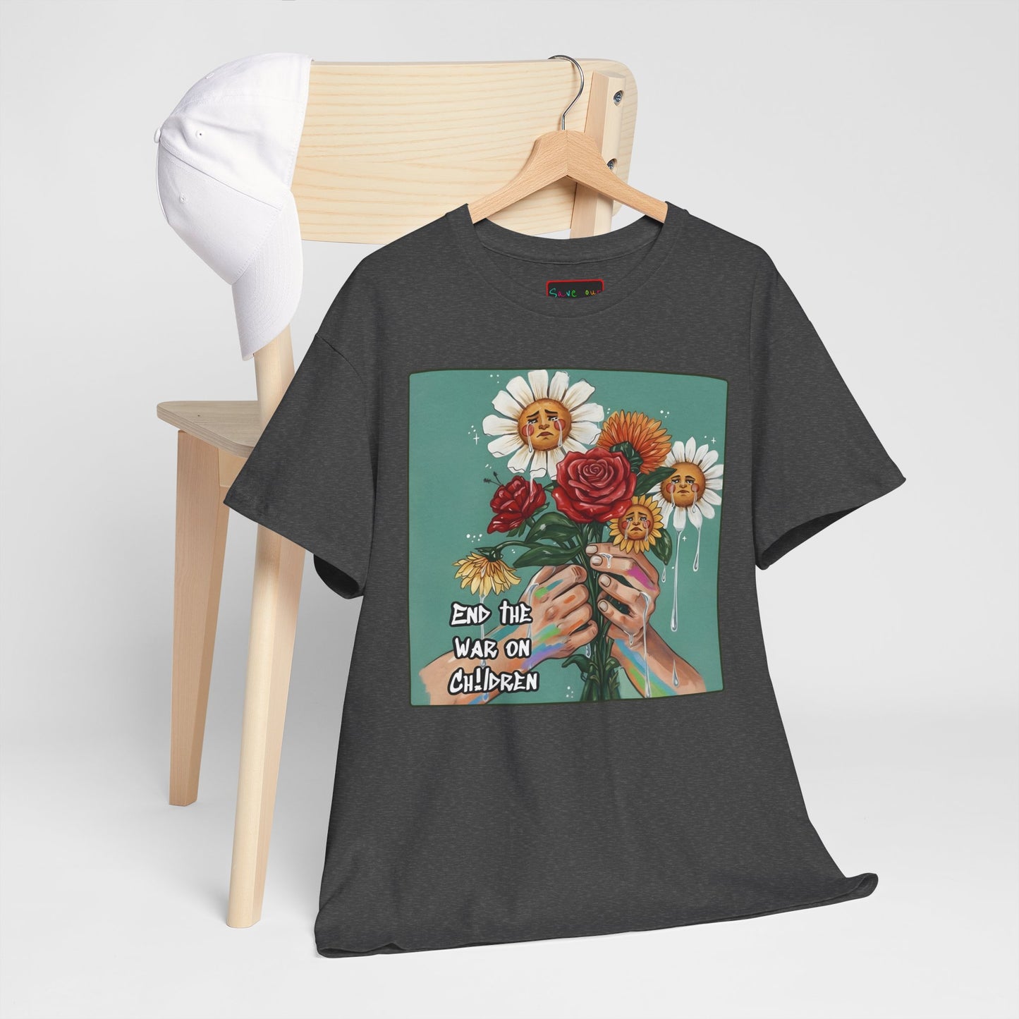 Faithful Flowers SOC Heavy Cotton Tee