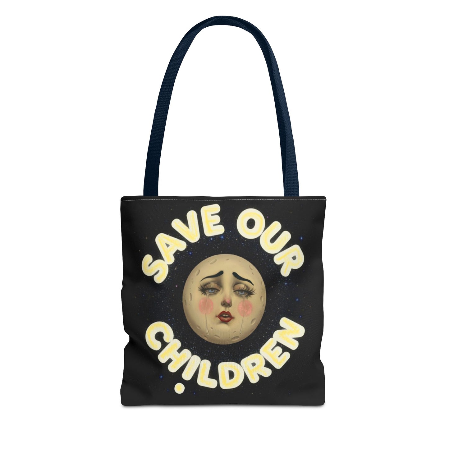 Madam Moon Canvas Tote Bag