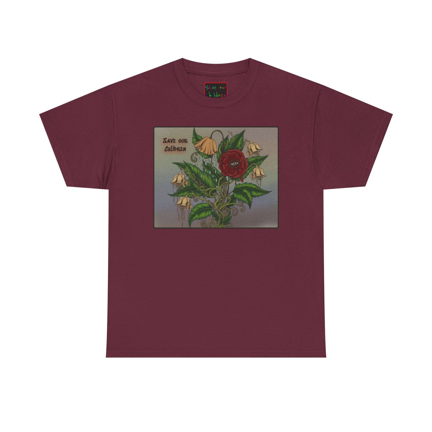 Faithful Flowers IV SOC Heavy Cotton Tee