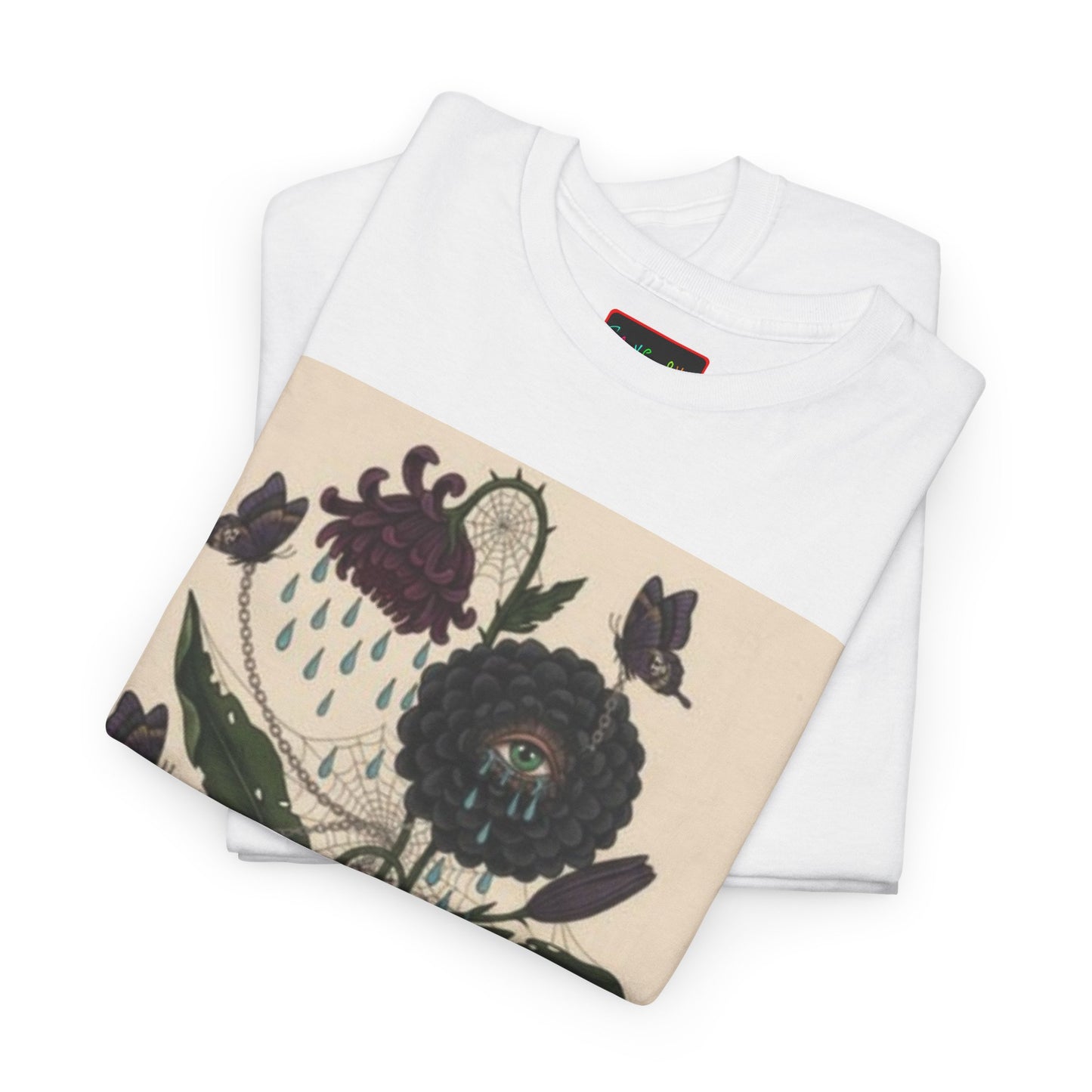 Faithful Flowers III SOC Heavy Cotton Tee