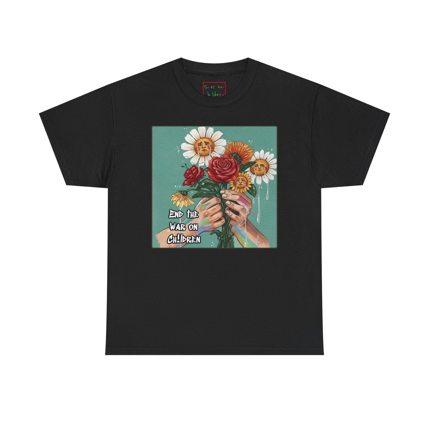 Faithful Flowers SOC Heavy Cotton Tee
