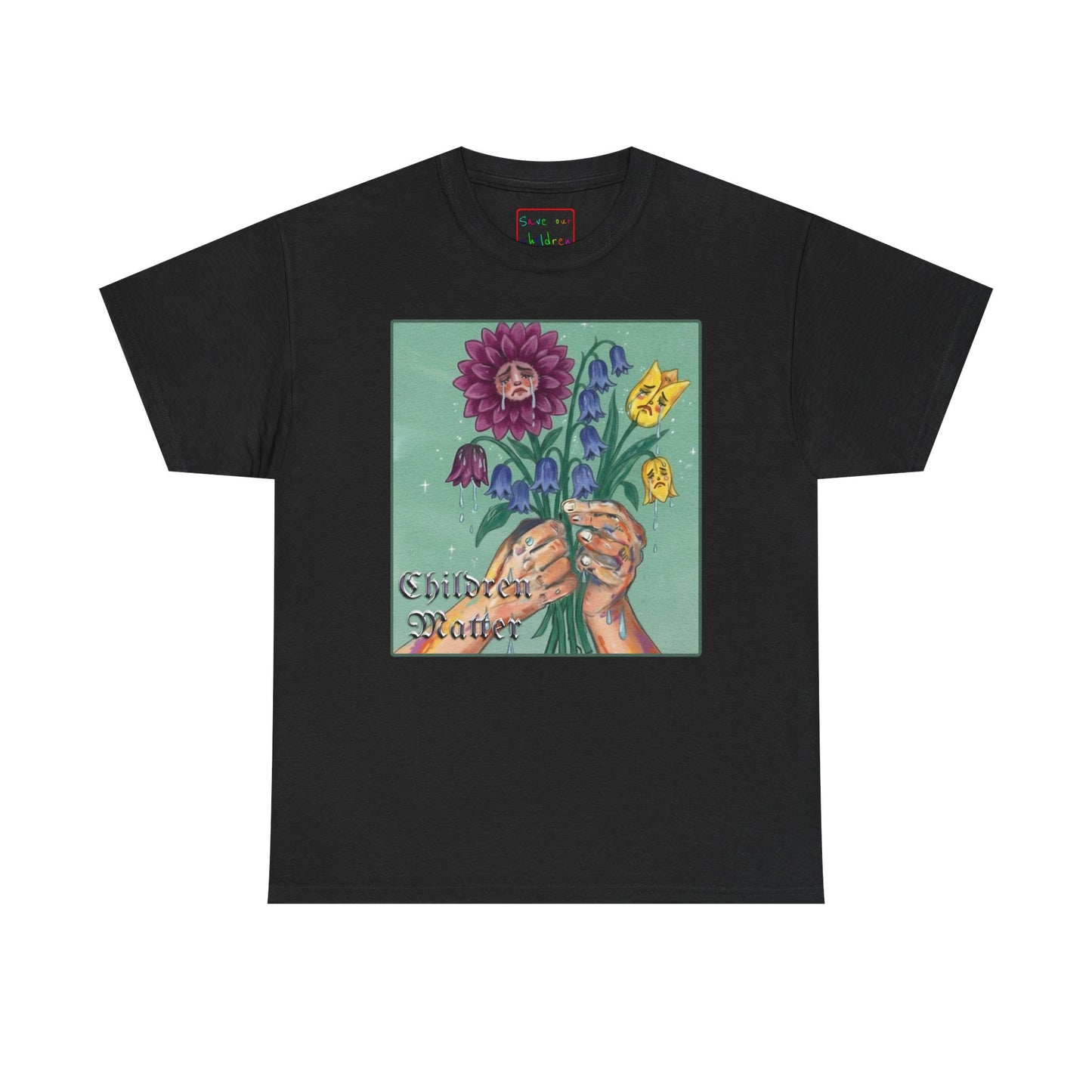 Faithful Flowers V SOC Heavy Cotton Tee