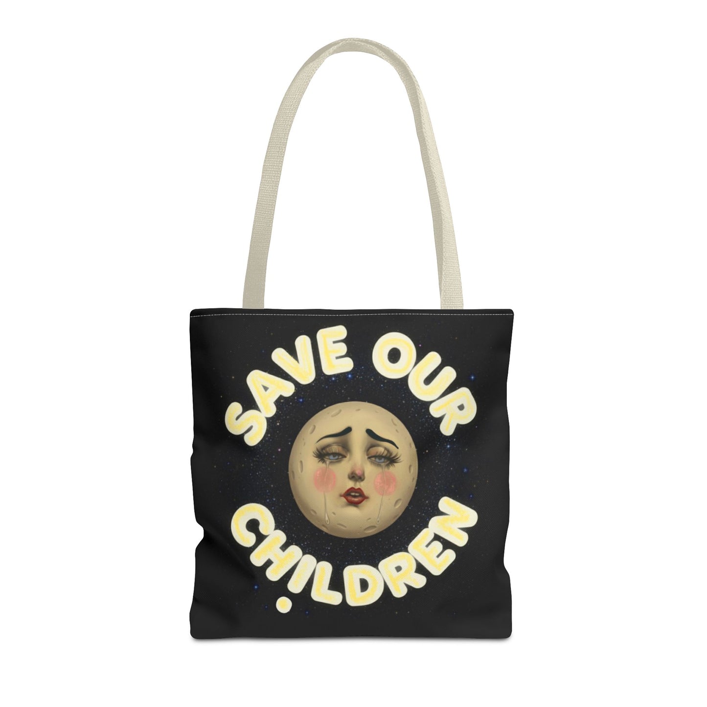 Madam Moon Canvas Tote Bag