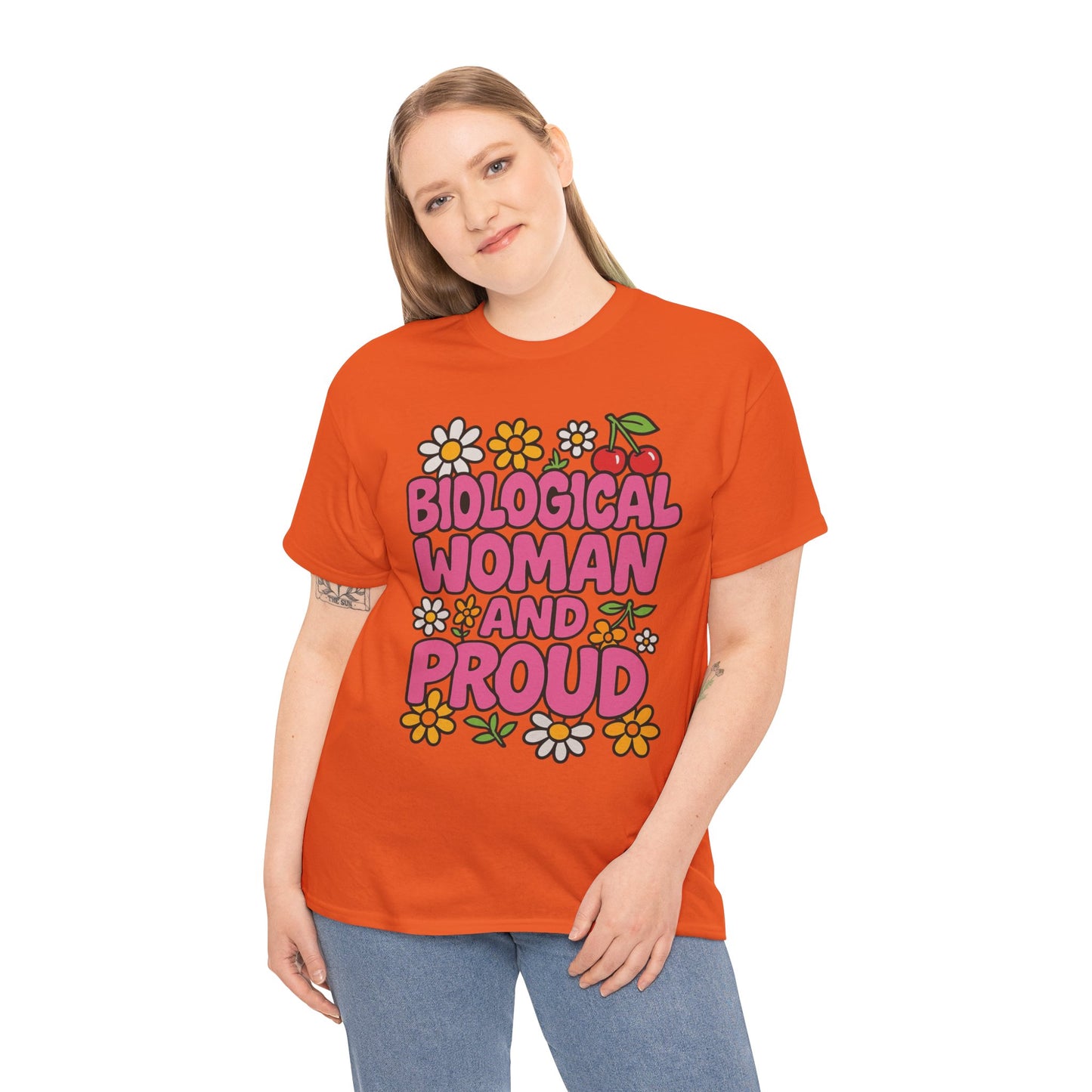 Bio-Woman; Gildan Heavy Cotton Tee