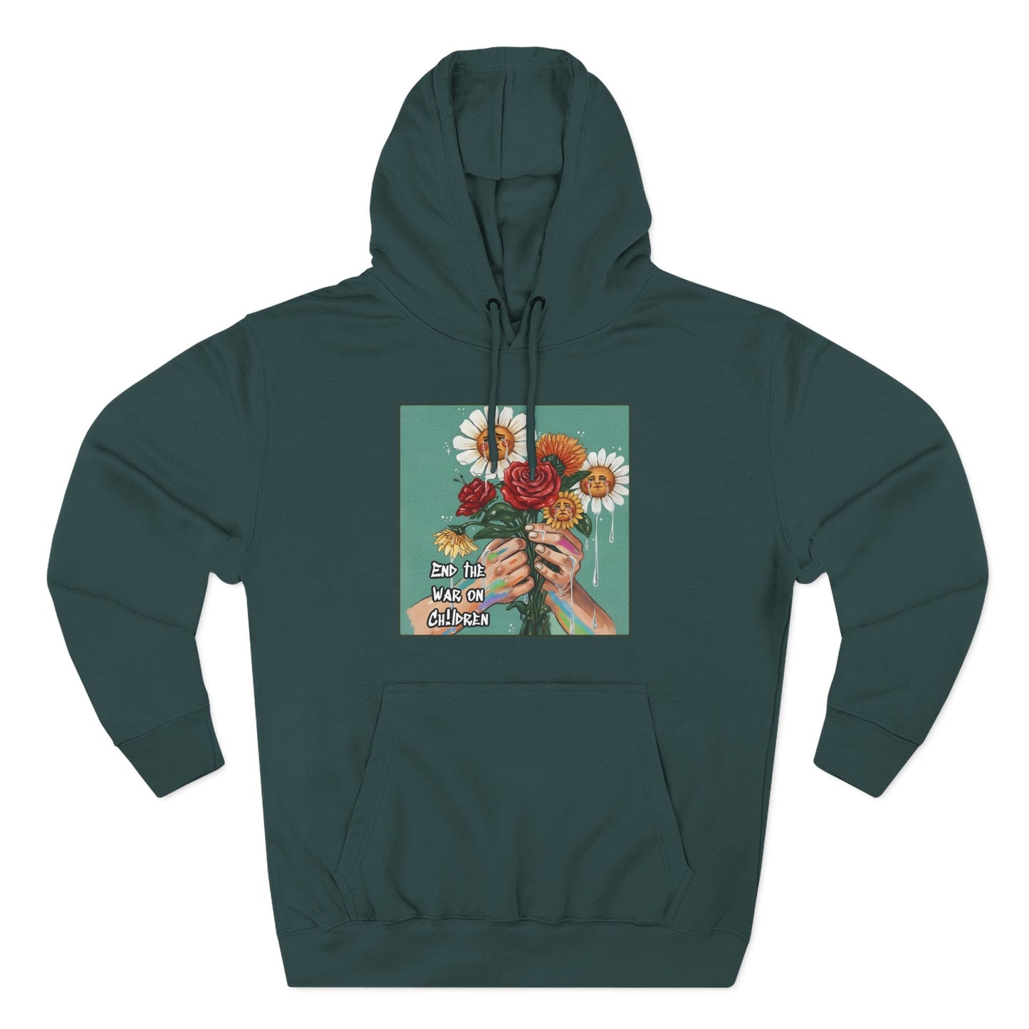 Faithful Flowers SOC Fleece Hoodie