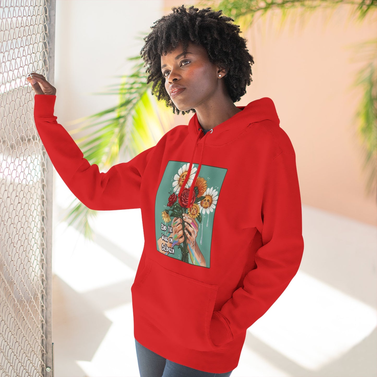 Faithful Flowers SOC Fleece Hoodie