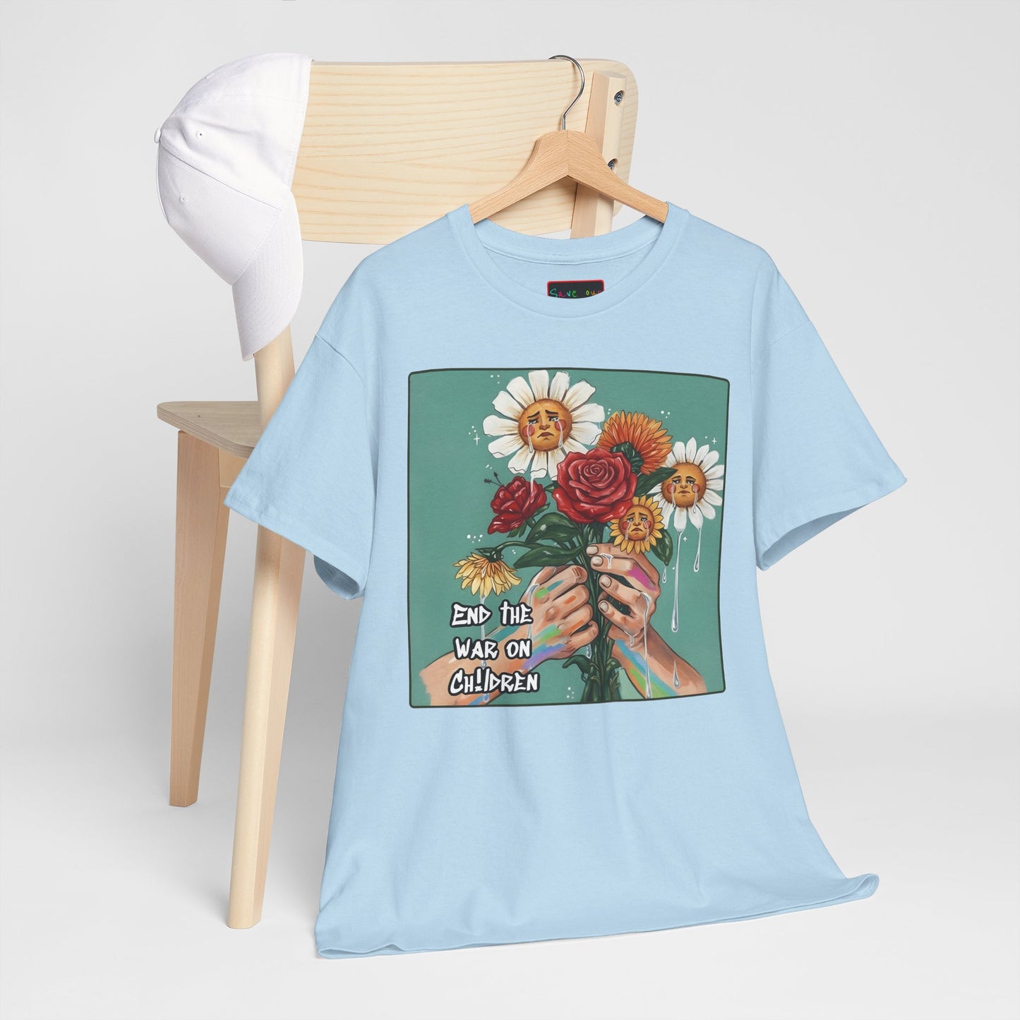 Faithful Flowers SOC Heavy Cotton Tee