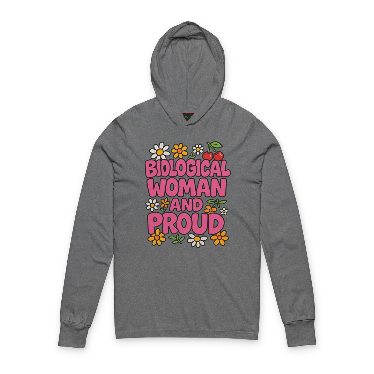 Bio-Woman Pride Hoodie; 100% Cotton Hoodie-Tee